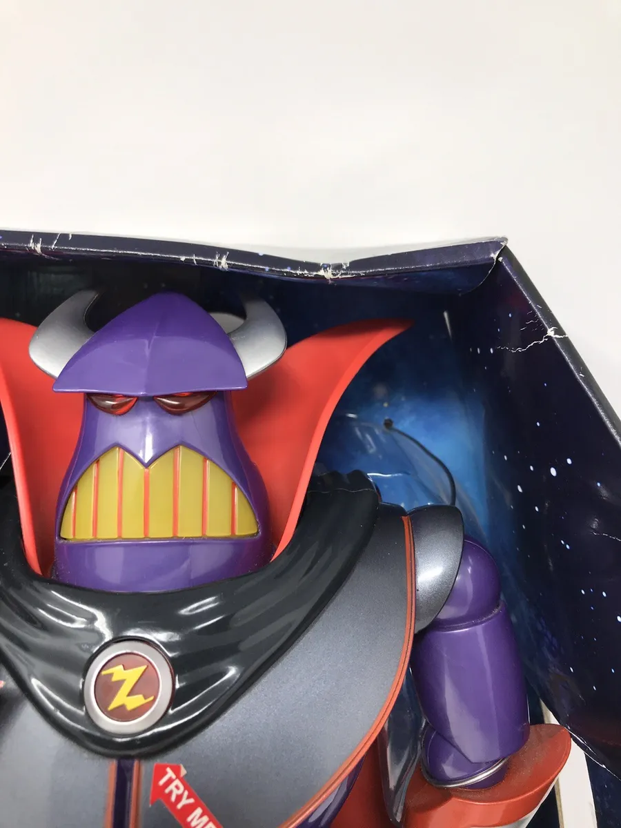 Talking Action Figure, EMPEROR ZURG, Large Toy Story Figure, Emperor Zurg,  Excellent Condition, From 90's, Collectible Toy 