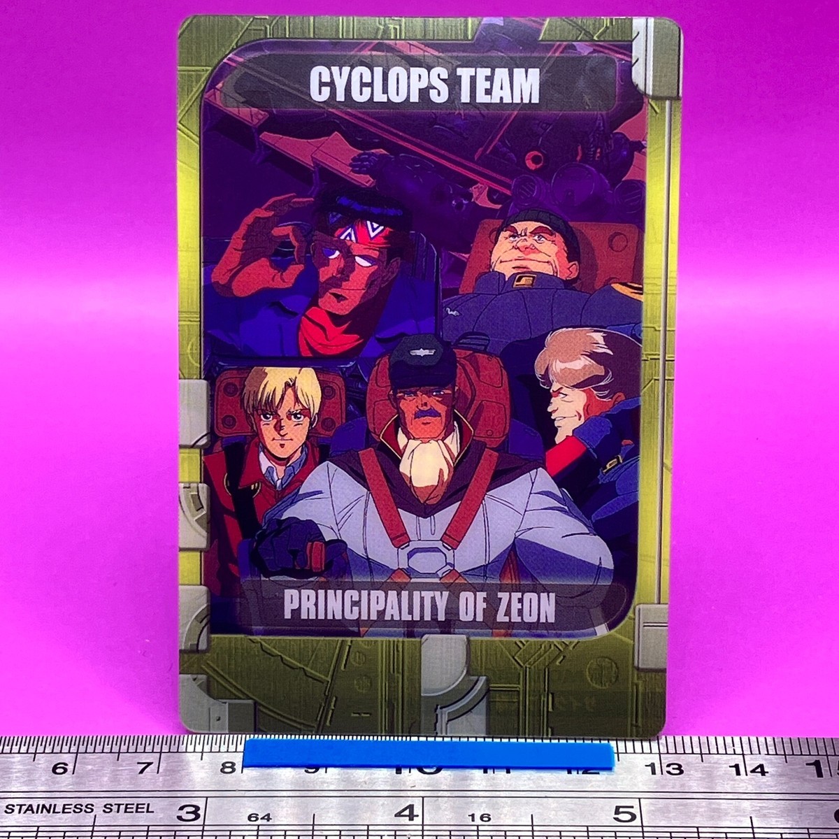 Cyclops Team 11-15-471 Gundam Wafer Card Morinaga TCG Japanese