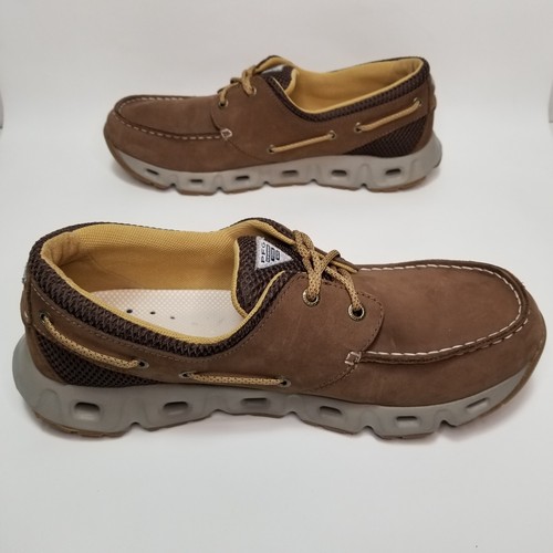 Columbia PFG Menâs Boatdrainer III Boat Shoes size 10 Brown BM4632 Tech Lite | eBay