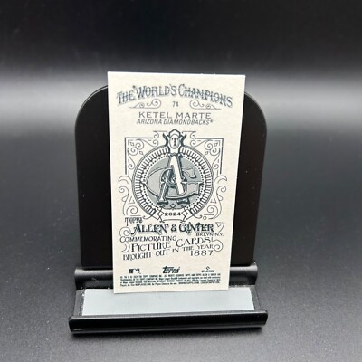 2024 Topps Allen & Ginter A&G Back Mini #74 Ketel Marte Arizona