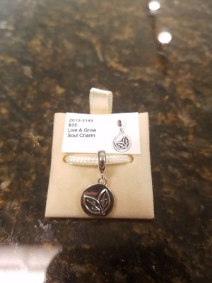 Authentic Chamilia Live and Grow Soul Charm