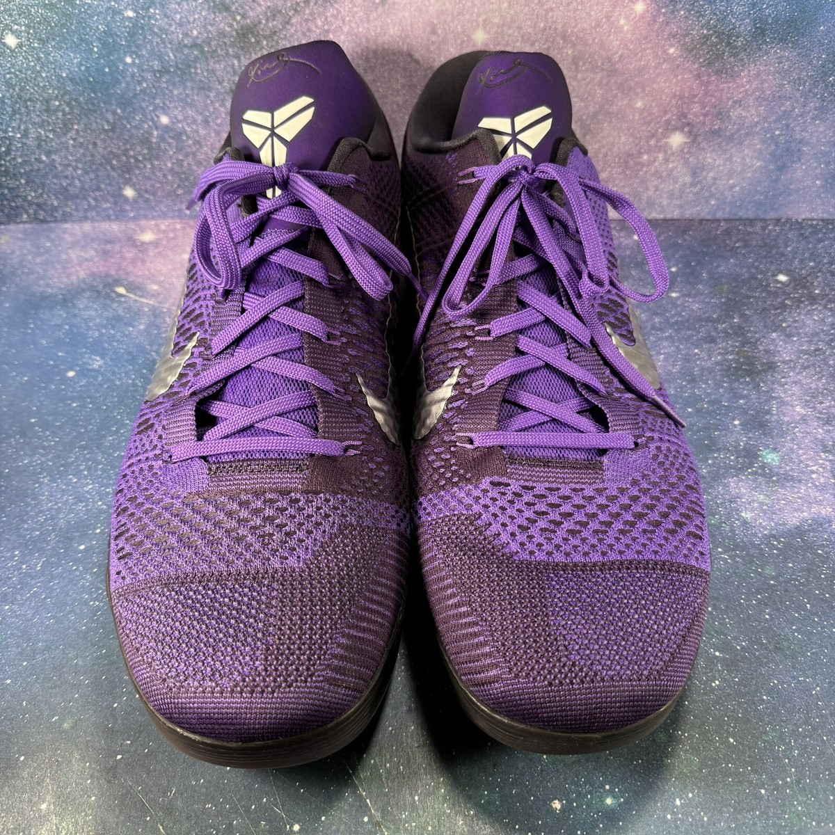Nike Kobe 9 Elite Low Purple Moonwalker 639045 515 Size 18