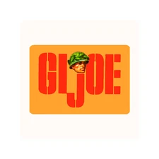 Gi Joe Footlocker Replacement Sticker Reproduction-Set of 3