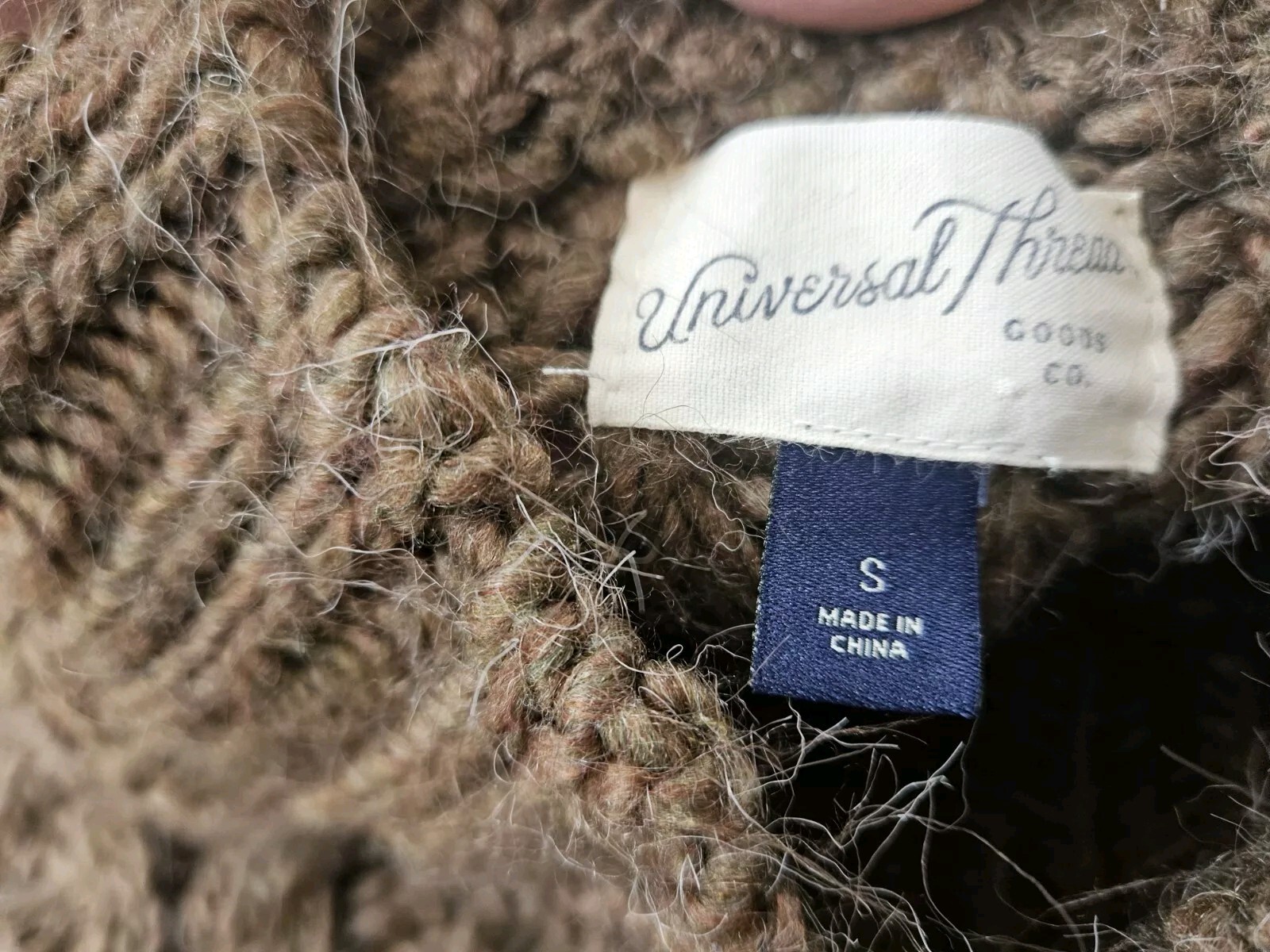 Universal Thread Women's Sz Small Pullover Cable … - image 5