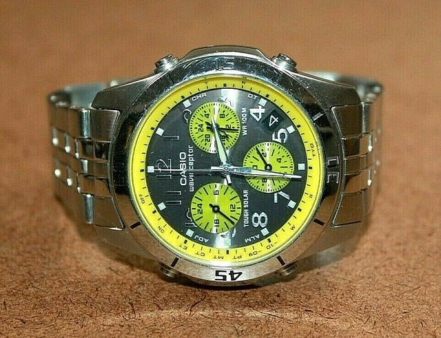 casio wave ceptor atomic watch