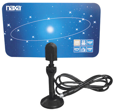 Ultra-Thin Flat Panel Style Powered Antenna For HDTV & ATSC Digital TV (NAA-306)