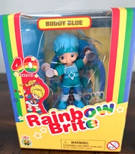 NEW Rainbow Brite BUDDY BLUE FIGURE Chase 2.5" CheeBee TLS Series 2 RARE