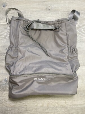 Beyond Yoga Convertible Gym Bag adjustable Bucket Birch | eBay display picture 1