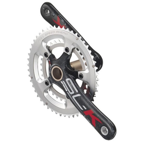 Crankset Racing Bicycle FSA Sl-K Light Compact N 10 S BB386 Evo 50-34 6 11/16in - Picture 1 of 1