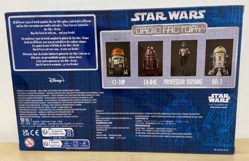 Star Wars: Droid Factory - C1-10P, C4-R4C, Professor Huyang & RD-3 figures *New* - Picture 4 of 5