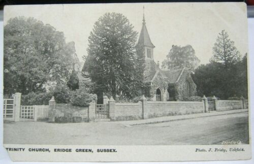 England Trinity Church Eridge Green Sussex - unverpostet beschädigt - Bild 1 von 2