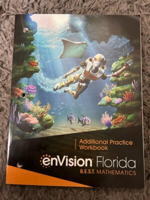 enVision Florida B.E.ST. Mathematics:Additional Practice Workbook Gr 6A New