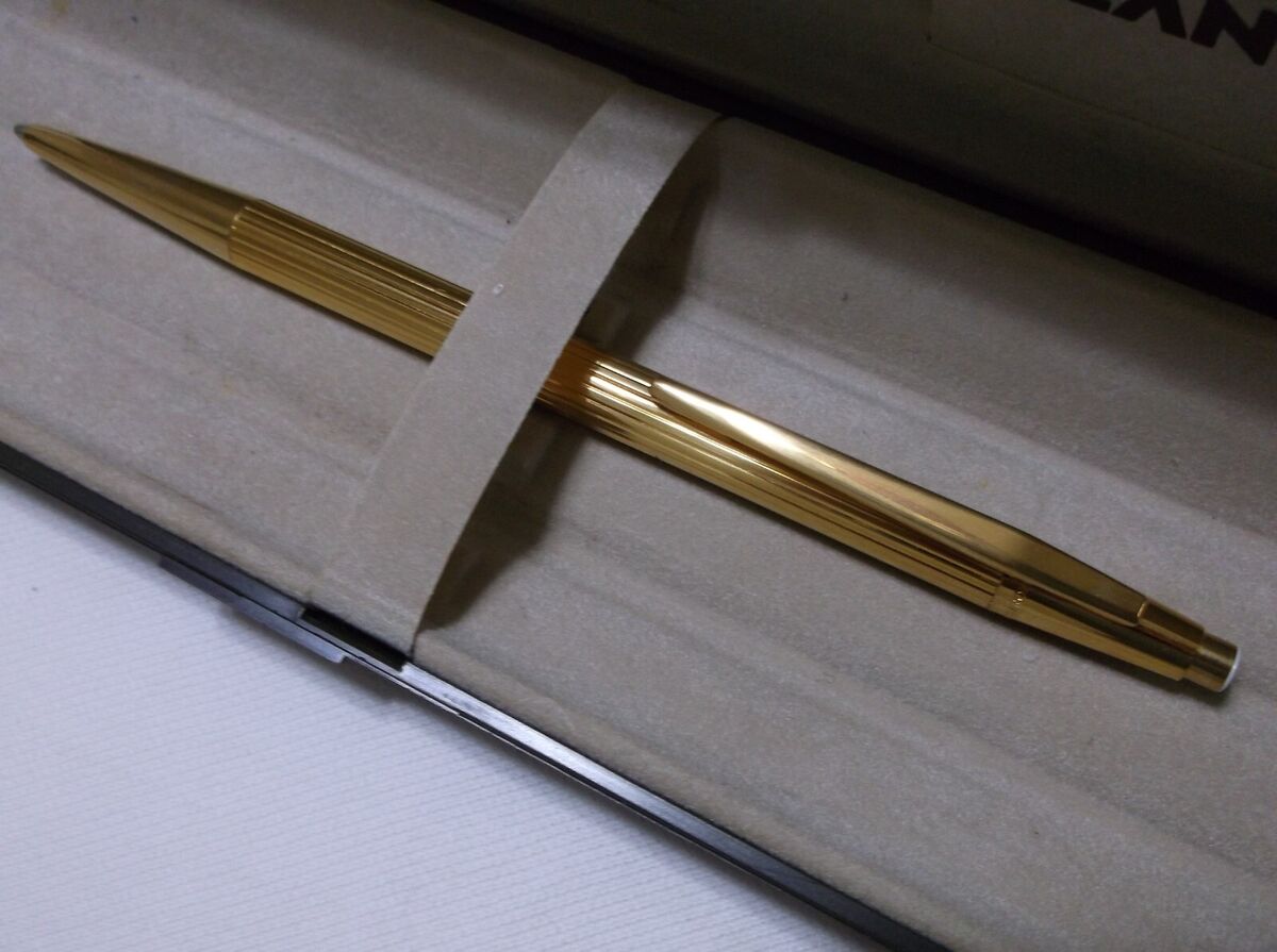 Montblanc Noblesse # 1547 Gold plated 0.5mm Mechanical Montblanc Noblesse # 1547 Gold plated 0.5mm Mechanical