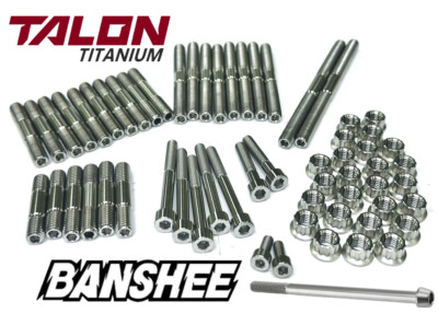 Yamaha 90116-08232-00 90116-08064-00 Studs Top Bottom TITANIUM