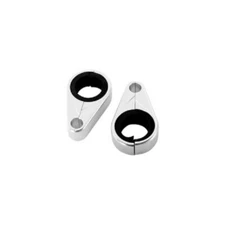 Tusk Billet Brake Line Clamps Silver - 1185940001