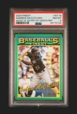 2024 Topps Finest What If…1993 Prototype Green Ref /75 - Andrew McCutchen, PSA 8