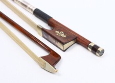 NEW Violin Bow 4/4 Snake Wood AAA Horsehair Bow Hair Straight Violin Accessory