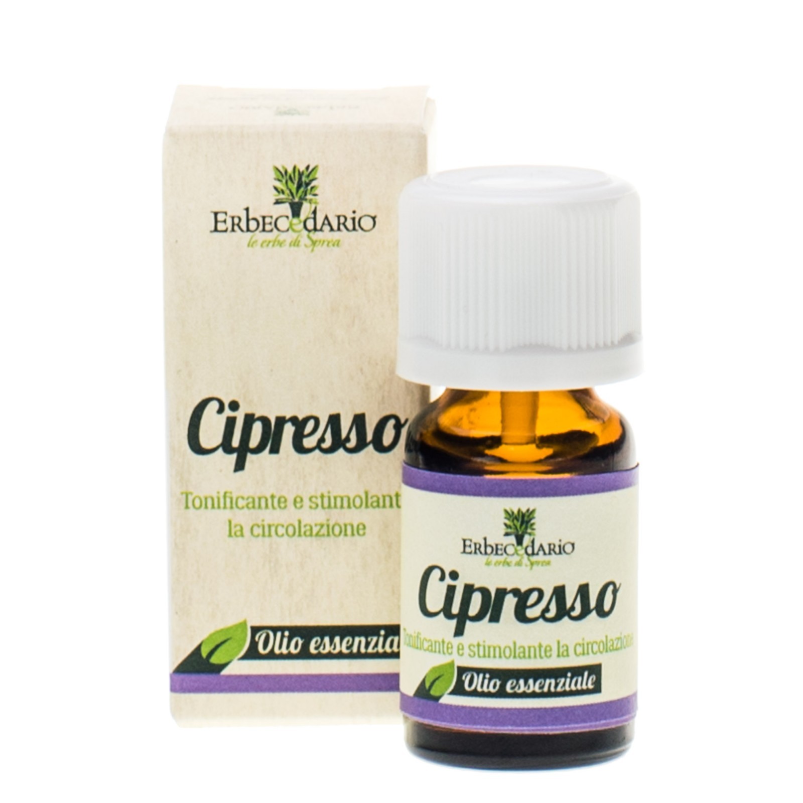Olio Essenziale Cipresso Erbecedario, Balsamico, Naturale e Puro 100%