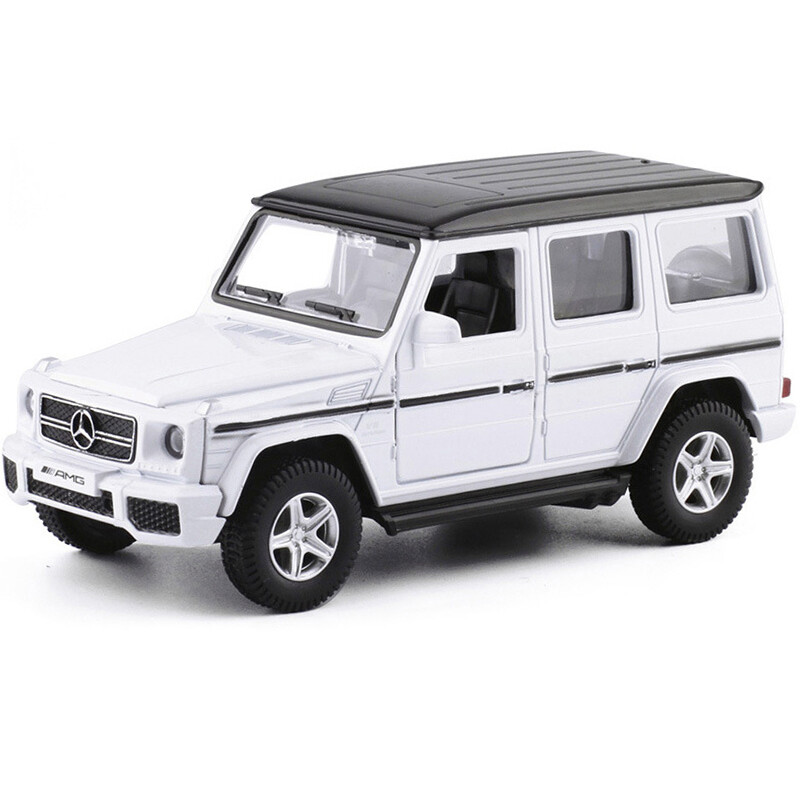 G63 AMG Toy Car Diecast Model Car 1:36 Metal Toys for Boys Kids Gifts White