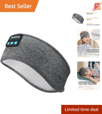 Wireless Bluetooth Headband Speakers Soft Comfortable for Sleep Sports Yoga