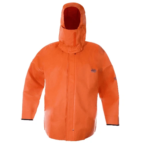 Grundens 4000 Extreme Hooded Jacket Orange [Sizes: S, XL, XXL] - Image 2 of 2