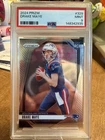 Drake Maye 2024 Panini Prizm #329 Rookie RC PSA 9 New England Patriots