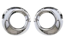 Nebelscheinwerfer Rahmen Set für Peugeot 307 Kombi Cabrio 05-09