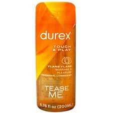 Durex Massage & Play 2 In 1 Massage Gel & Personal Lubricant Sensual 6.76Oz