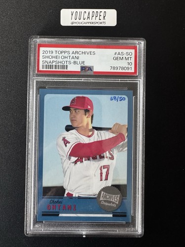 2019 Topps Archives Snapshots #AS-SO Shohei Ohtani Angels
