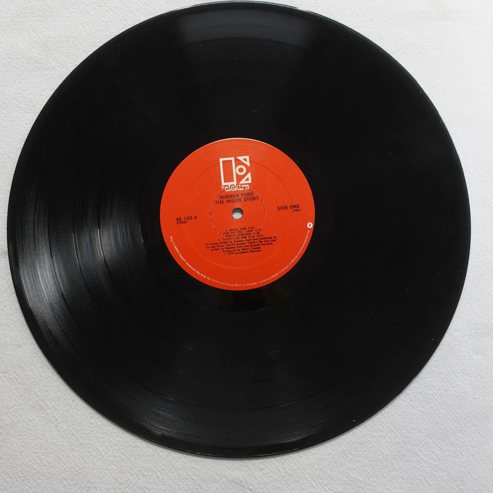 Robben Ford The Inside Story LP Vinyl Album Record Jazz Foto 3 de 4