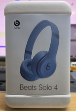 New Beats Solo4 Wireless On-Ear Bluetooth Headphones Slate Blue MUW43LL/A