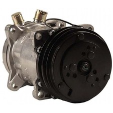88010106a Sanden Sd508 Compressor W 2 Groove Clutch - Fits New Holland