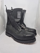 Sendra 6478 Acero Sprinter Stivale, Punta con Cappuccio in Acciaio, Nero, EU 45