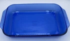Vintage Pyrex #233 Colbalt Blue Glass Baking Pan 13”x 9”x 2” 3QT Made In USA