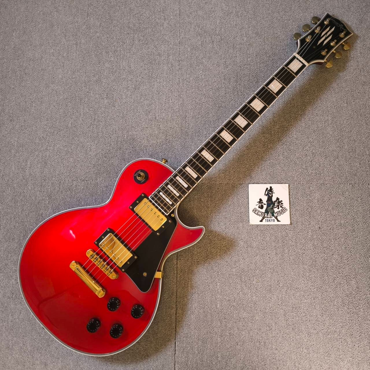 ギター GUITAR ESP-GRASS ROOTS - LES PAUL CUSTOM Grass Roots Les Paul Custom Model Black ESP Electric Guitar