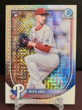 2025 Bowman Chrome Mick Abel Mega Box Mojo Refractor #11 RC