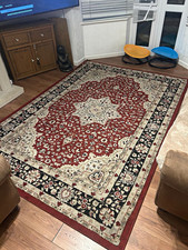 Large Traditional Rectangle Rug 200 x 290cm living Room