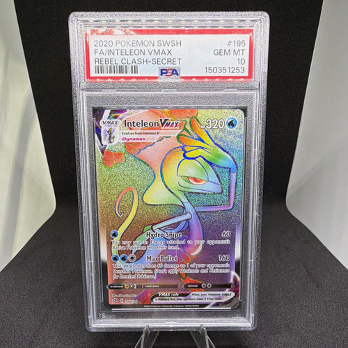 Inteleon VMAX graded PSA 10 for sale on eBay