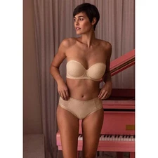 NEW Freya Tailored Moulded Strapless Bra - Nude - 28G