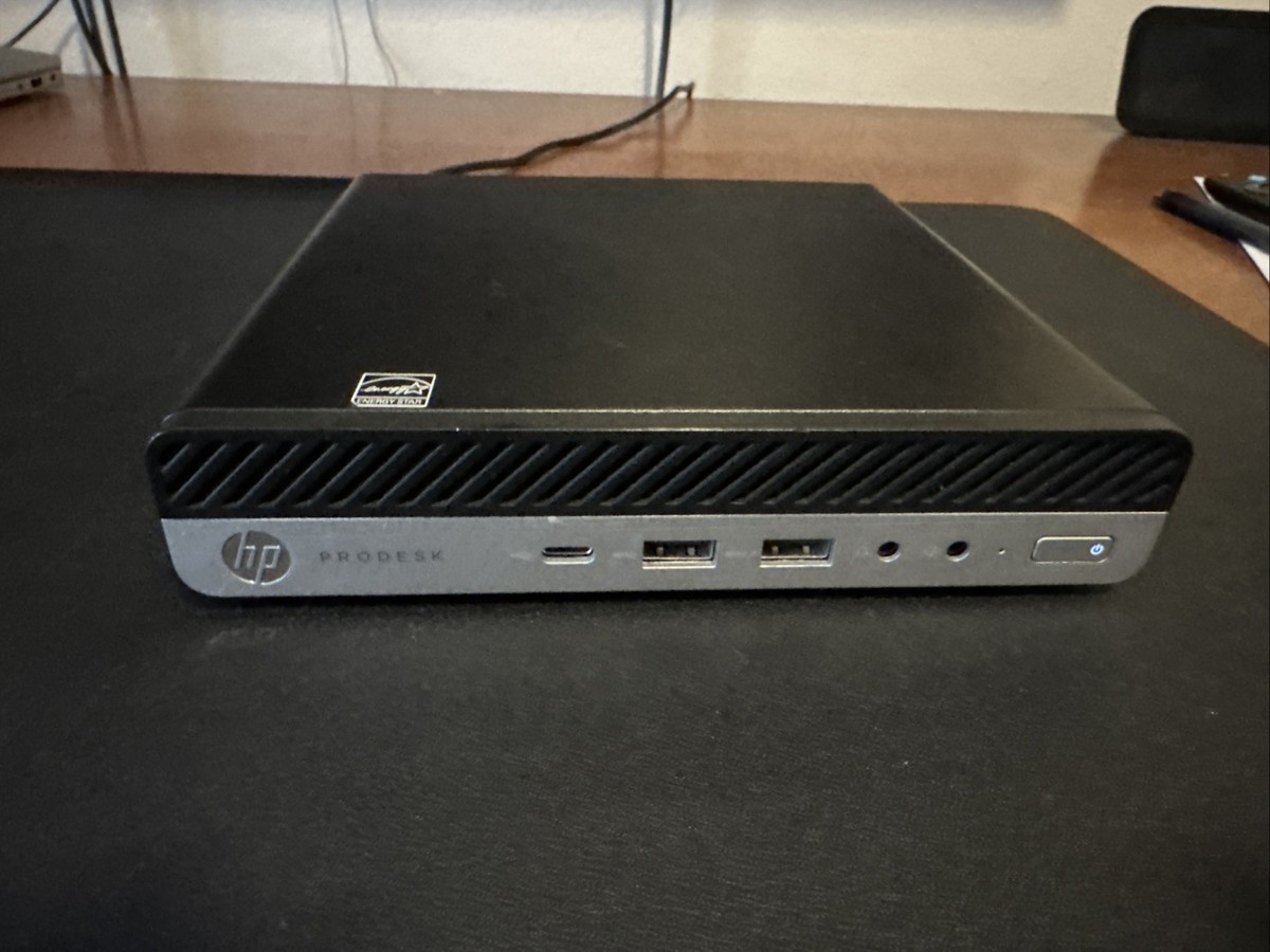 HP ProDesk 400 G3 DM, I5-7500T, 8Go RAM, 256Go SSD - Reconditionné Grade A