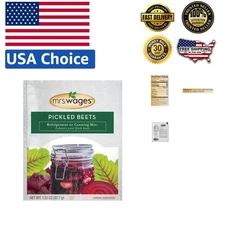 Value Pack of Delicious Pickled Beets Mix | Easy Homemade Canning or Fridge Prep