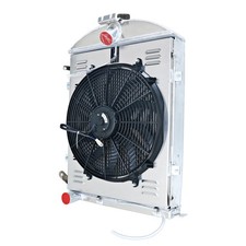 3row Radiatorfan Shroud For 1930 1931 Ford Model Aa Double A Heavy Duty 3.3l