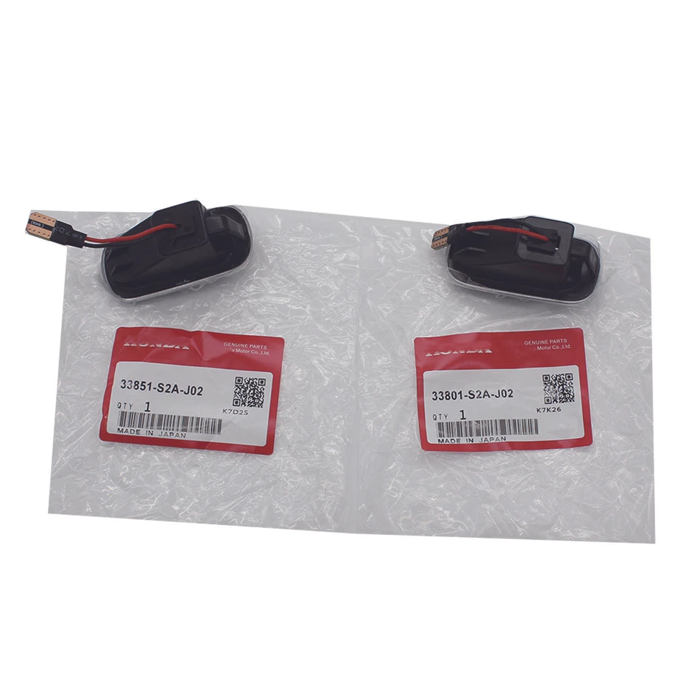 For Honda S2000 CR NEW 33801-S2A-J02 OEM 1 SET Clear Side Marker Lights S2K - Imagem 3 de 4