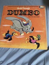 Walt Disney's Dumbo-The Stories and Songs Vintage 1965 LP Record Disneyland