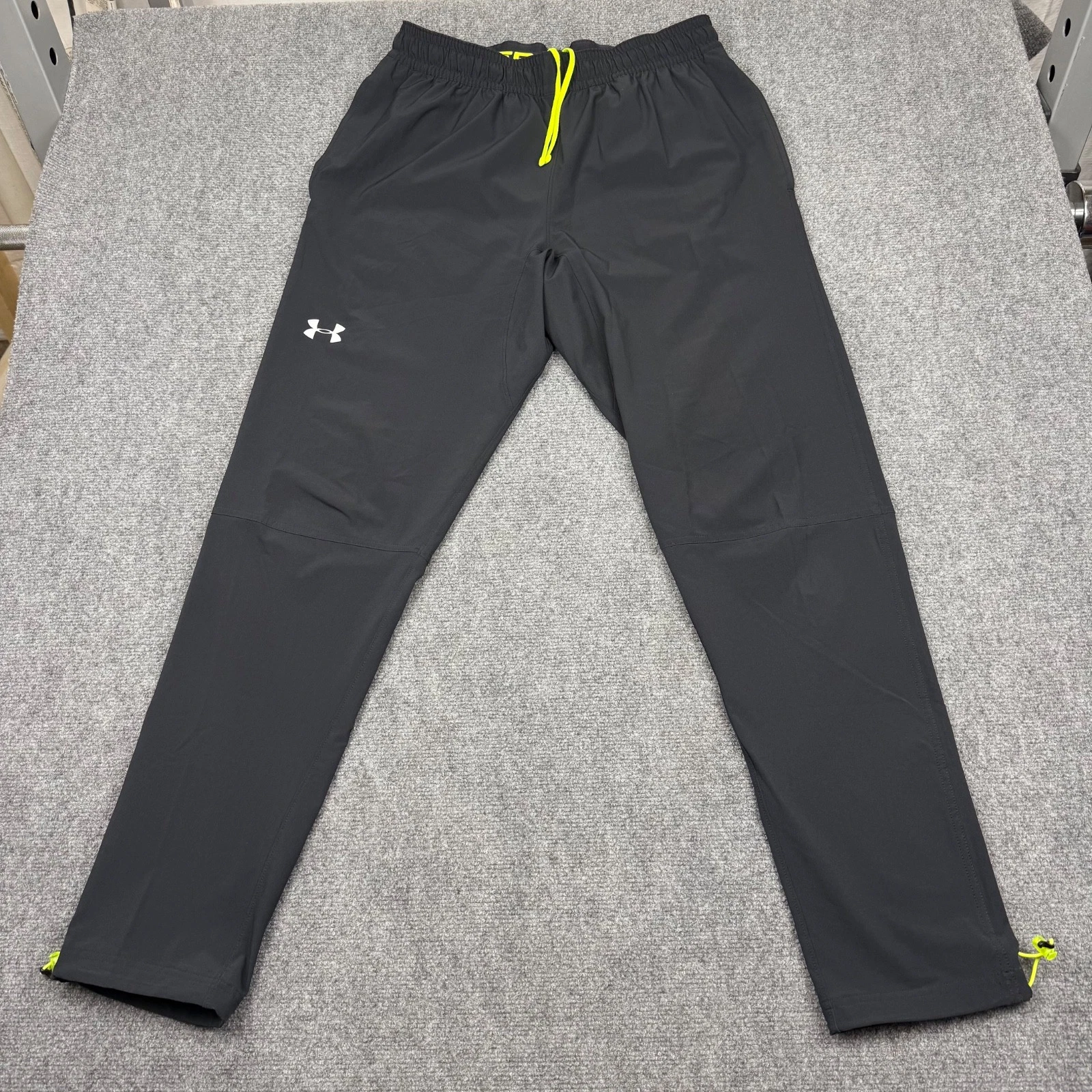 Under Armour Storm Elite Jogger Mens L Black HeatGear Vented Athleisure Running