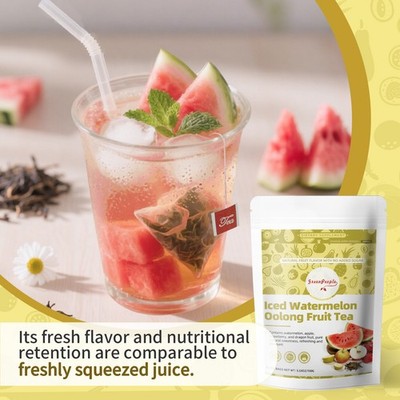 Oolong Tea Bags Tea &Strawberry,Watermelon, Apple Dragon Fruit 30Pack