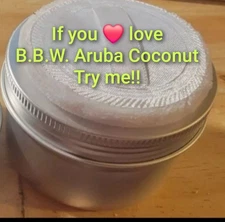 A Coconut Perfume Fragrance Dusting Body  HUGE 5 oz