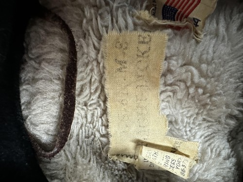 Chaqueta de Vuelo G-1 De Colección Marina de los Estados Unidos Para Hombres 44 Cuero Piel de Oveja Forrada Garra Años 70 - Imagen 13 de 22