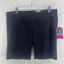 TEK GEAR Shapewear Black Mid Rise Shorts Wome...