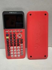 Texas Instruments TI-84 Plus CE Graphing Calculator - Pink - Tested Works